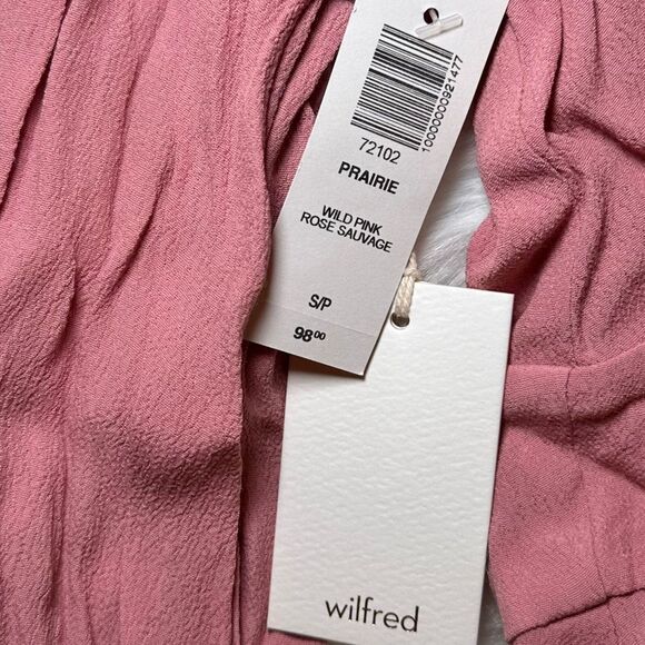 NWT Aritzia Wilfred Prairie Blouse - Picture 4 of 5